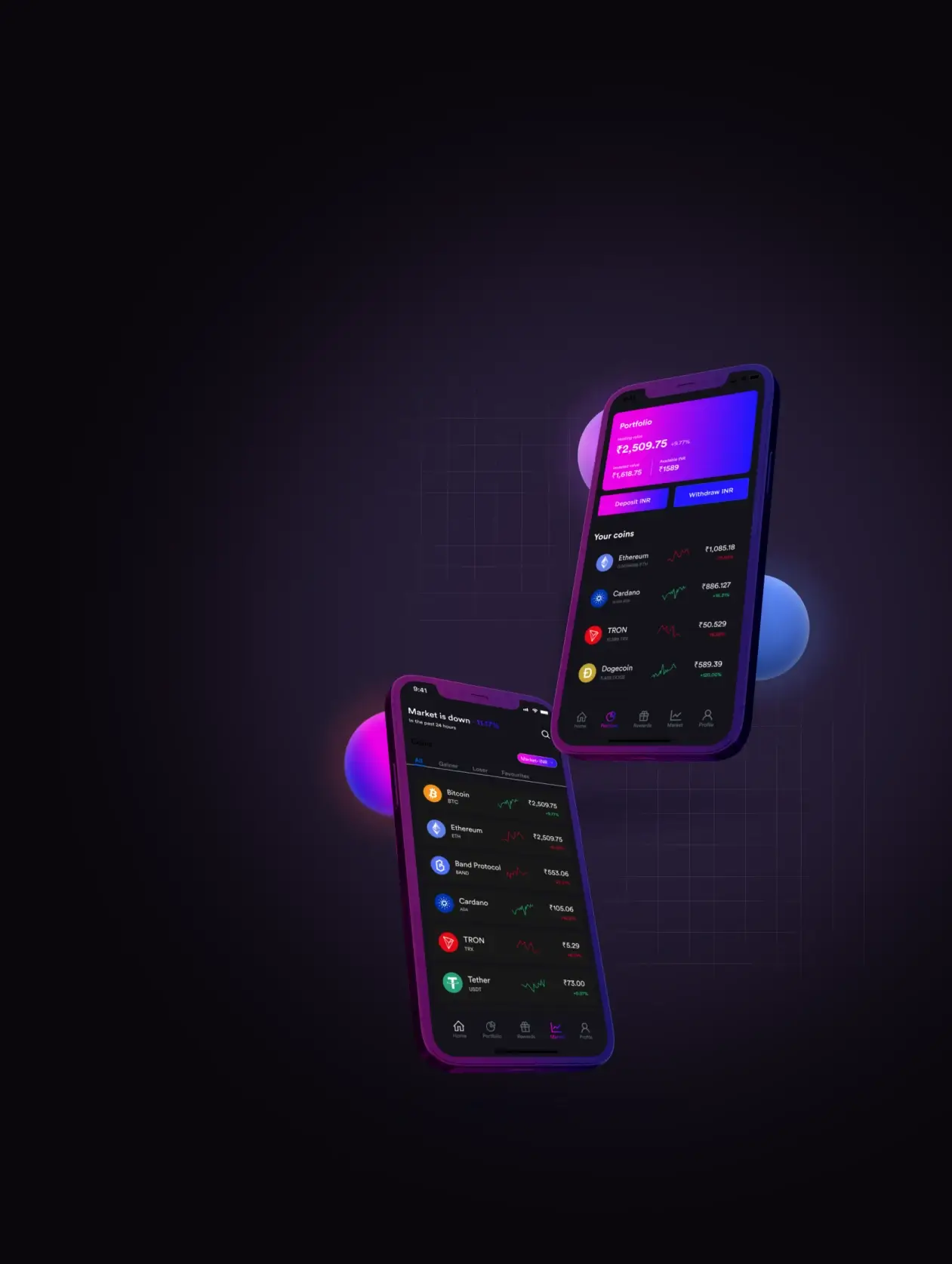 Immediate Prime 3.7 - Choose either "Register" or "Sign up" to Get Started